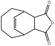 4-oxatricyclo[5.4.2.0^{2,6}]tridec-12-ene-3,5-dione Struktur