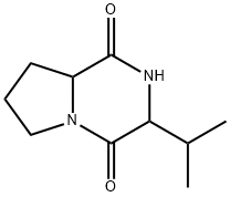 環(huán)(脯氨酸-纈氨酸)二肽, 5654-87-5, 結構式