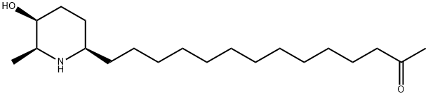 (+)-Spectaline Struktur