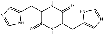 cyclo(histidyl-histidyl) Struktur