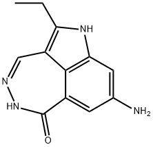 6H-Pyrrolo[4,3,2-ef][2,3]benzodiazepin-6-one,8-amino-2-ethyl-1,5-dihydro-(9CI) Struktur