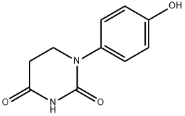 二氫-1-(4-羥基苯基)-2,4(1H,3H)-嘧啶二酮, 83809-75-0, 結(jié)構(gòu)式