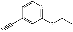 2-(propan-2-yloxy)pyridine-4-carbonitrile Struktur