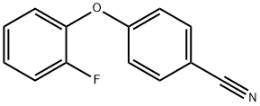 JR-13421, 4-(2-Fluorophenoxy)benzonitrile, 97% Struktur