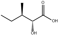 (2R,3R)-2-hydroxy-3-methylpentanoic acid Struktur