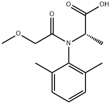 rac-Metalaxyl Carboxylic Acid Struktur