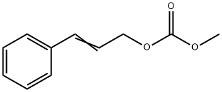 Carbonic acid, methyl 3-phenyl-2-propen-1-yl ester Struktur