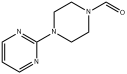 1-Piperazinecarboxaldehyde, 4-(2-pyrimidinyl)- Struktur