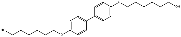 1-Hexanol, 6,6'-[[1,1'-biphenyl]-4,4'-diylbis(oxy)]bis- Struktur