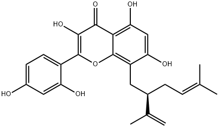 Kushenol C Struktur