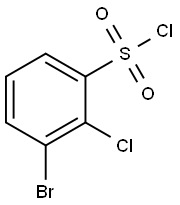 Benzenesulfonyl chloride, 3-bromo-2-chloro- Struktur