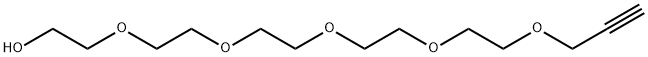 Propargyl-PEG5-alcohol Struktur