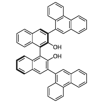 R-3,3'-di-9-phenanthrenyl-1,1'-Binaphthalene]-2,2'-diol Struktur