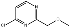 Pyrimidine, 4-chloro-2-(methoxymethyl)- Struktur