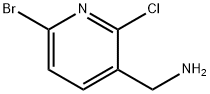 3-Pyridinemethanamine, 6-bromo-2-chloro- Struktur