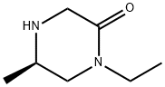 (R)-1-Ethyl-5-methylpiperazin-2-one Struktur