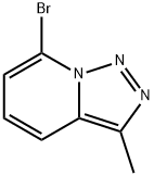 [1,2,3]Triazolo[1,5-a]pyridine, 7-bromo-3-methyl- Struktur