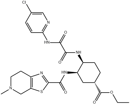 Edoxaban Impurity a Struktur