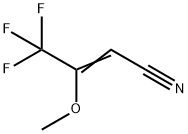 2-Butenenitrile, 4,4,4-trifluoro-3-methoxy- Struktur