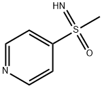 Sulfoximine, S-methyl-S-4-pyridinyl- Struktur