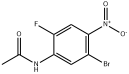 Acetamide, N-(5-bromo-2-fluoro-4-nitrophenyl)- Struktur