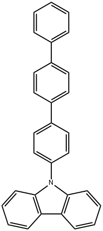 9H-Carbazole, 9-[1,1':4',1''-terphenyl]-4-yl- Struktur