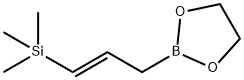 1,3,2-Dioxaborolane, 2-[(2E)-3-(trimethylsilyl)-2-propen-1-yl]- Struktur