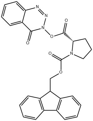 Fmoc-Pro-ODhbt Struktur