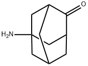 Tricyclo[3.3.1.13,7]decan-2-one, 5-amino- Struktur