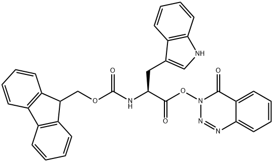 Fmoc-Trp-ODhbt Struktur