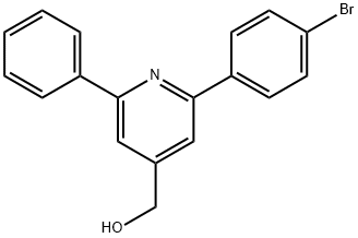 JR-9134, (2-(4-Bromophenyl)-6-phenylpyridin-4-yl)methanol, 97% Struktur