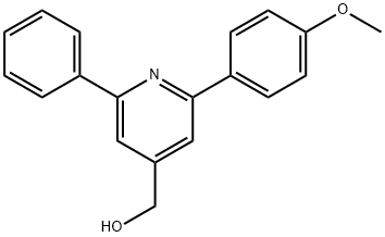 JR-9136, (2-(4-Methoxyphenyl)-6-phenylpyridin-4-yl)methanol, 97% Struktur