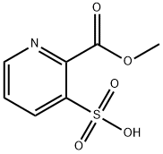 3-Sulfo-2-pyridinecarboxylic acid 2-methyl ester Struktur