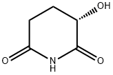 2,6-Piperidinedione, 3-hydroxy-, (S)- (9CI) Struktur