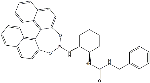 1-Benzyl-3-{(1R,2R)-2-[(11bS)-dinaphtho[2,1-d:1',2'-f][1,3,2]dioxaphosphepin-4-ylamino]cyclohexyl}urea, min. 97%|1-BENZYL-3-{(1R,2R)-2-[(11BS)-DINAPHTHO[2,1-D:1',2'-F][1,3,2]DIOXAPHOSPHEPIN-4-YLAMINO]CYCLOHEXYL}UREA,MIN.97%