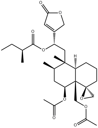 Ajugamarin F4 Struktur