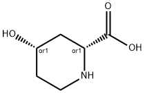 2-Piperidinecarboxylicacid,4-hydroxy-,(2R,4S)-rel-(9CI) Struktur