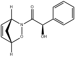 Ethanone, 2-hydroxy-1-(1S,4R)-2-oxa-3-azabicyclo[2.2.1]hept-5-en-3-yl-2-phenyl-, (2R)-