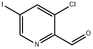 3-chloro-5-iodopyridine-2-carbaldehyde Structure