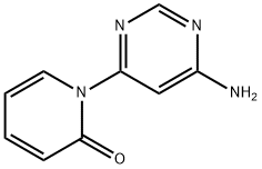 4-Amino-6-(1H-pyridin-2-one)pyrimidine Struktur