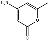 2H-Pyran-2-one,4-amino-6-methyl-(9CI) Struktur