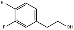 Benzeneethanol, 4-bromo-3-fluoro- Struktur