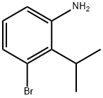 3-bromo-2-(propan-2-yl)aniline Struktur