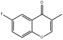 JR-13555, 6-Fluoro-3-methyl-4H-chromen-4-one, 97% Struktur