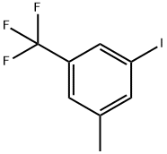 1-iodo-3-methyl-5-(trifluoromethyl)benzene Struktur