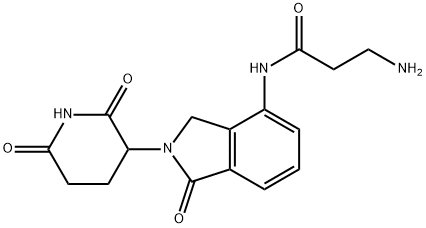 Lenalidomide N-Aminopropanoyl Impurity Struktur