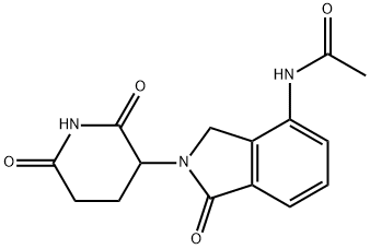 N-Acetyl Lenalidomide Struktur