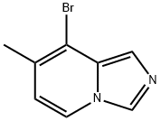 8-Bromo-7-methylimidazo[1,5-a]pyridine Struktur