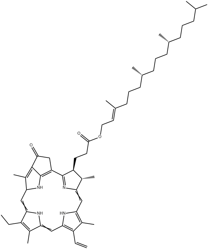 PYROPHEOPHYTIN A Struktur