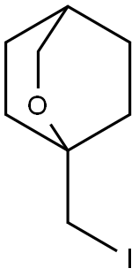 2-Oxabicyclo[2.2.2]octane, 1-(iodomethyl)- Struktur